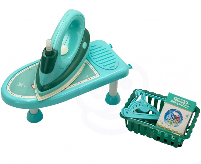 Jouet de repassage pour enfants Happy Family 2 en 1