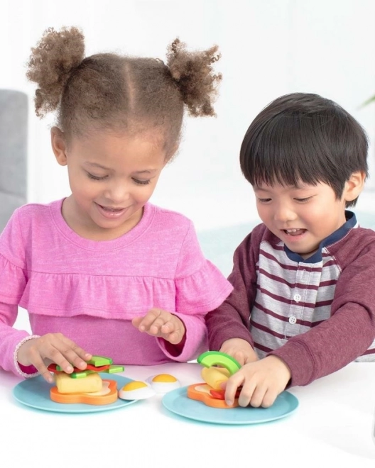 Set amusant Petit-déjeuner au Zoo