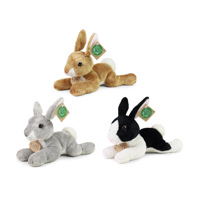 Lapin en peluche RAPPA écologique 18 cm, 3 types
