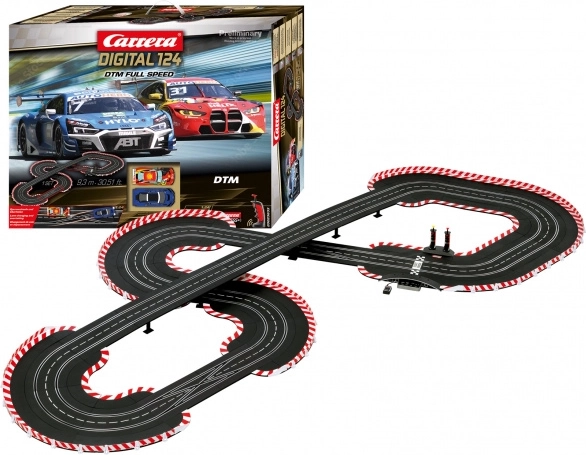 Circuit Carrera Digital 124 DTM Full Speed 9,3 m
