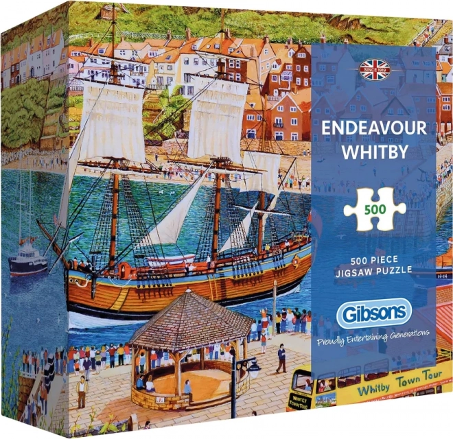 Puzzle Endeavour Whitby 500 pièces