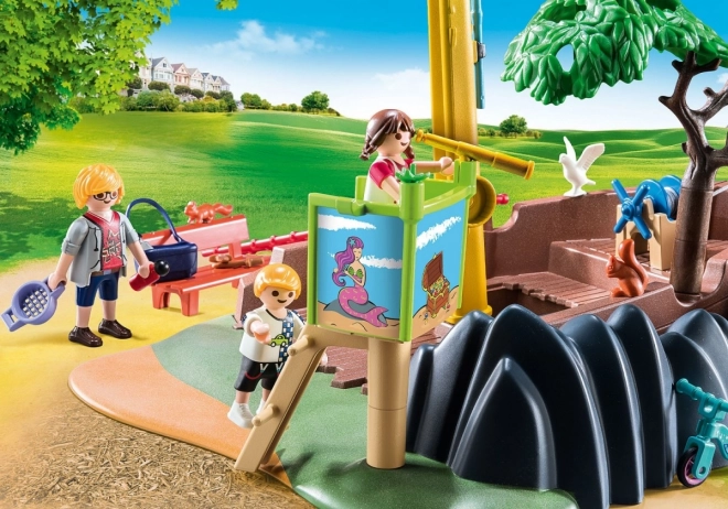 PLAYMOBIL® City Life 70741 Aire de jeux pour enfants avec épave de bateau