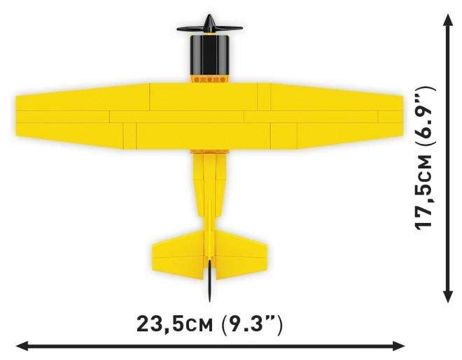 Cessna 172 Skyhawk kit de construction jaune