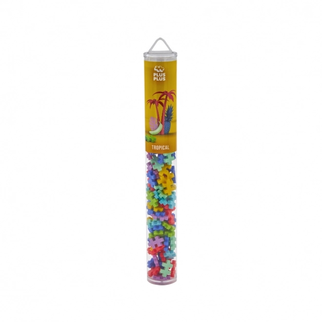 Ensemble créatif Plus-Plus Tropical mix 100 pcs