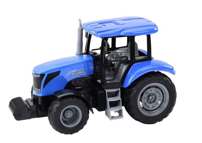 Tracteur RC Commandé à Distance 2.4G Sons Bleu