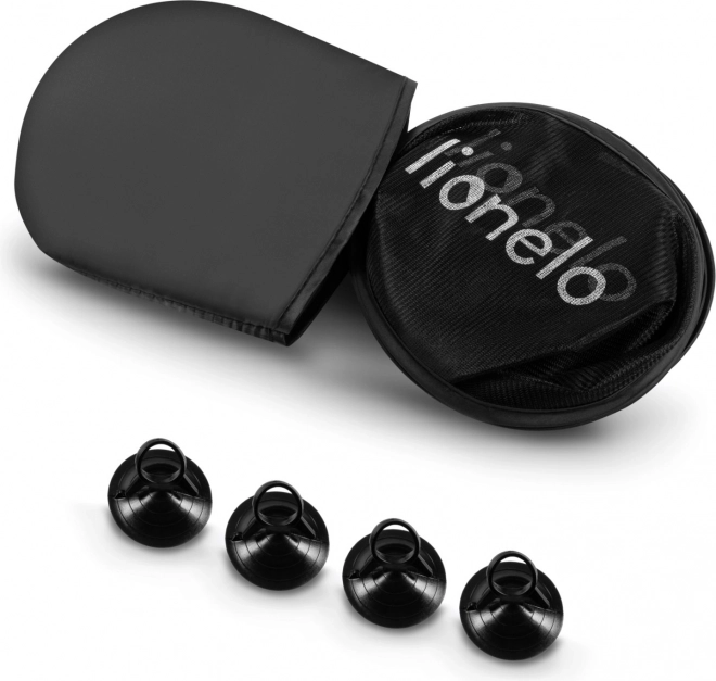 LIONELO Pare-soleil voiture 2pcs noir