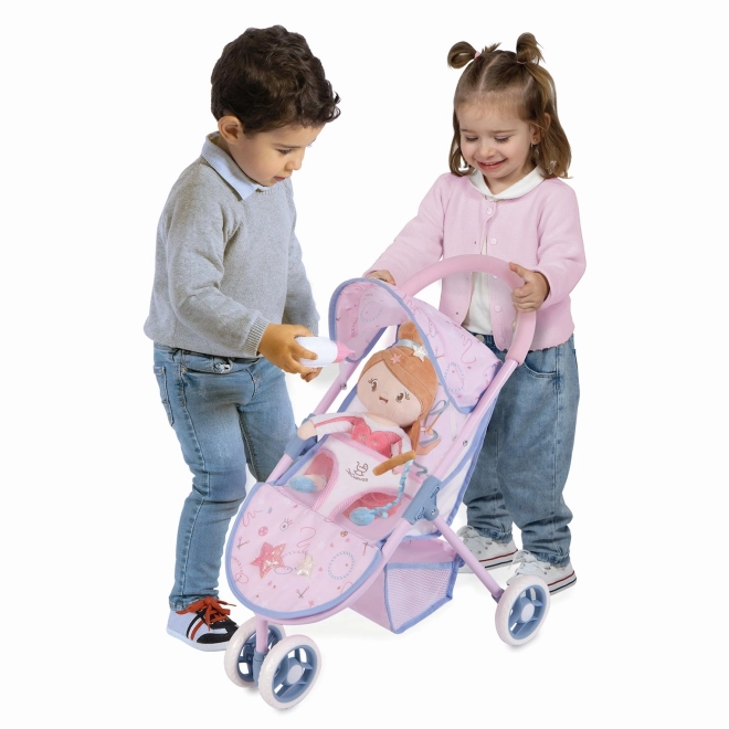 DeCuevas 90251 Poussette de sport pour poupées tricycle GALA 2023 - 55 cm