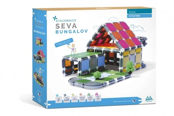 Jeu de construction SEVA Construisons un Bungalow