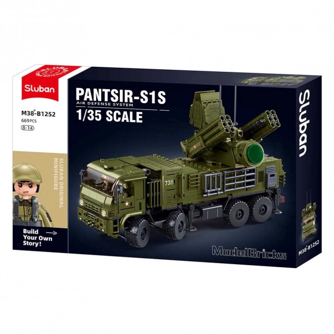 Kit de construction Pantsir S1S à l'échelle 1:35