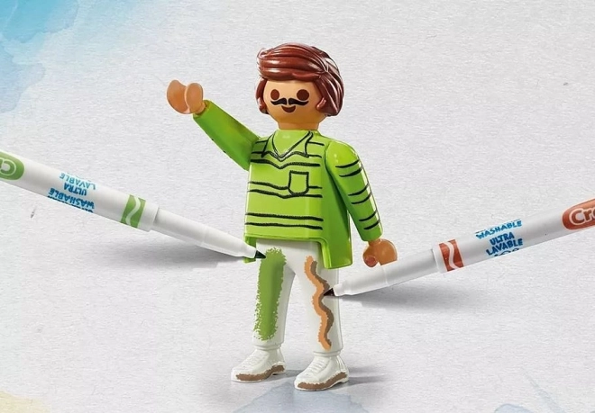 Playmobil Salon pour chiens avec couleurs Crayola