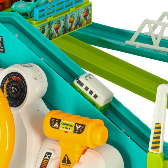 Circuit automobile interactif avec volant