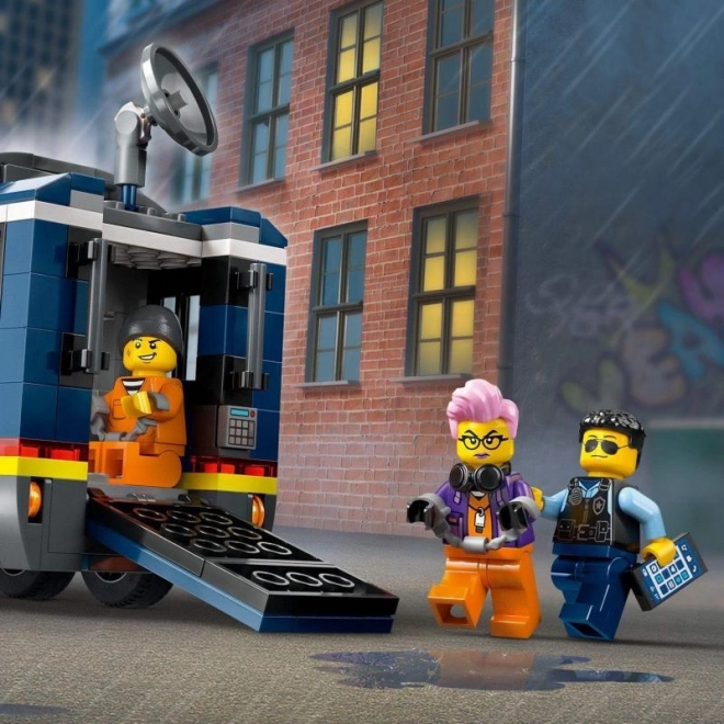 LEGO® City 60418 Laboratoire mobile de criminologie de la police