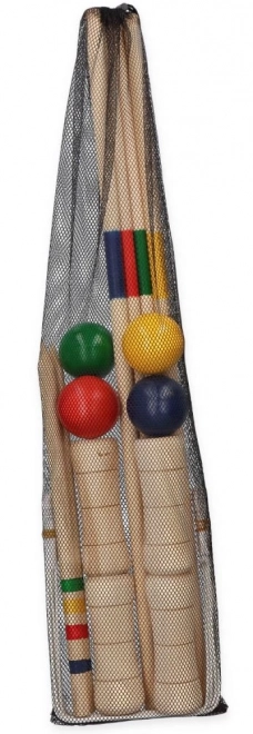 Jeu de croquet en bois 24 pièces - pour enfants et adultes