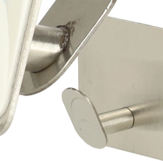 Acier inox élégant à effet brossé