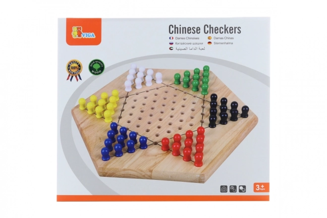 Jeu en bois - Halma