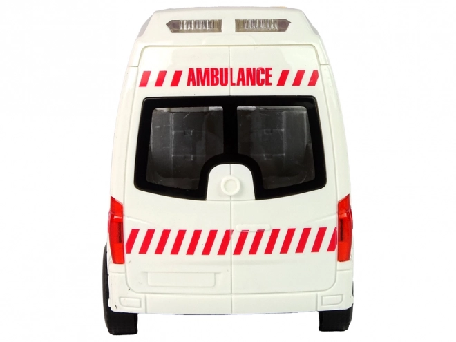 Ambulance Lumières Sons Sons Motorisation par Friction