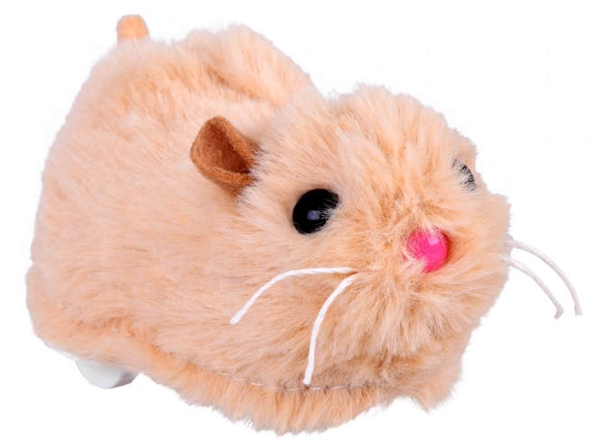 Jouet interactif hamster dans une boule bleue