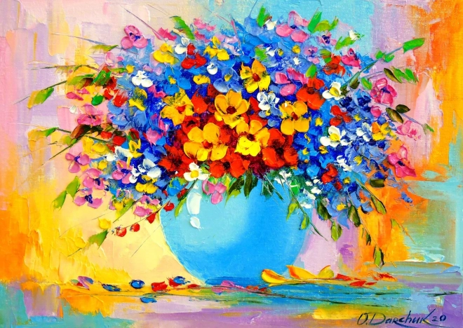 Puzzle Bouquet Fleuri 1000 Pièces