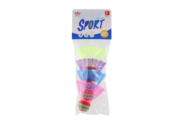 Volants colorés pour badminton