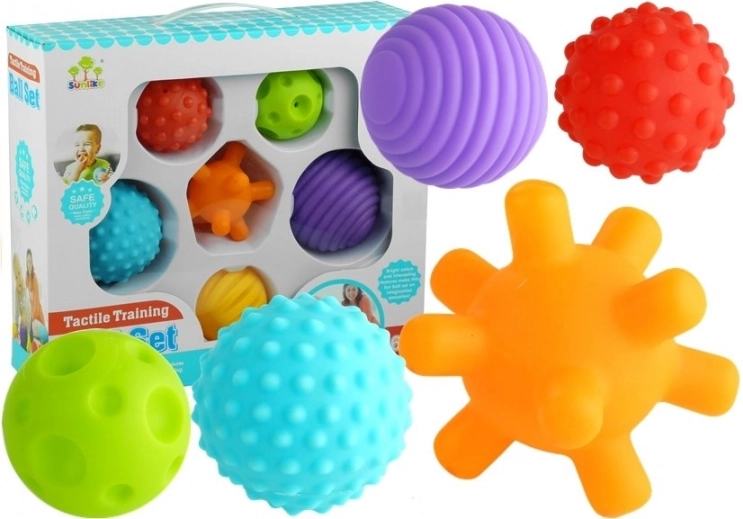 Ballons sensoriels pour bébés – lot de 6 pièces