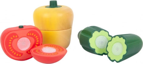 Légumes réalistes avec velcro