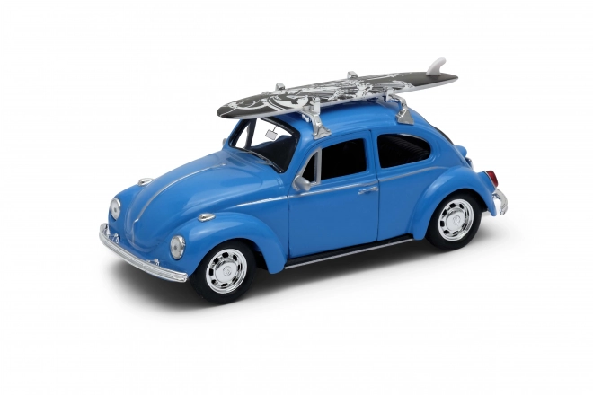 Modèle Volkswagen Beetle 1:34 bleu