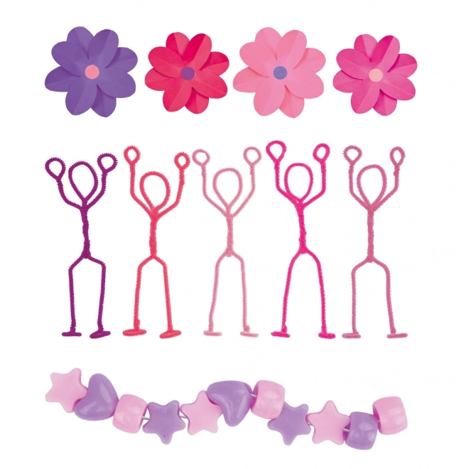 Grande boîte créative rose