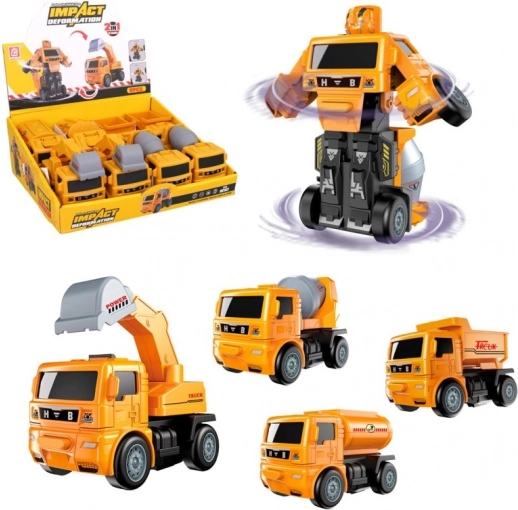Voiture de chantier robotique à friction