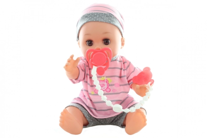 Bébé qui pleure 28 cm avec sons et accessoires