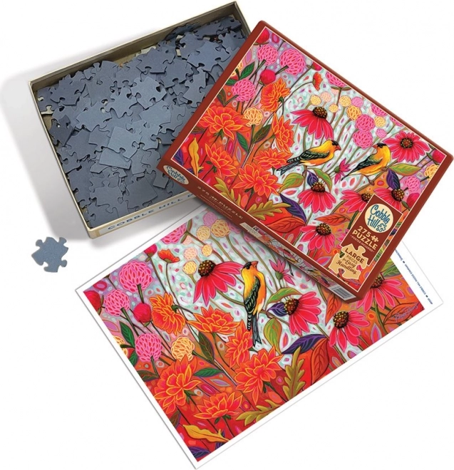 Puzzle Chardonnerets au printemps XL 275 pièces