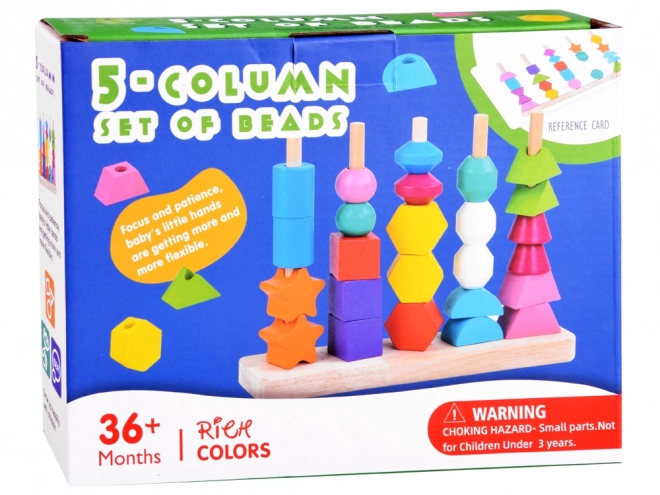 Puzzle éducatif en bois 25 pcs