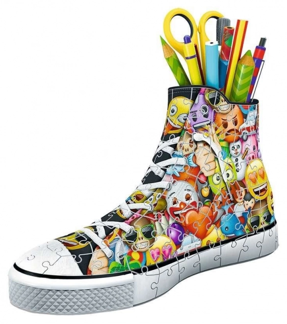 RAVENSBURGER Puzzle 3D Chaussure Emoji 108 pièces
