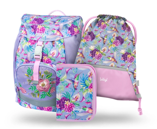 Trousse et sac au design assorti