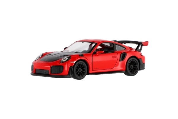 Auto Kinsmart Porsche 911 GT2 RS métal/plastique 13cm 4 couleurs à friction 12pcs en boîte