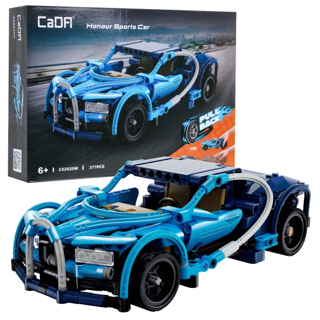 CaDA 377-éléments CaDA 377-éléments Voiture de sport Honor avec moteur à rétro-friction pour enfants 6+