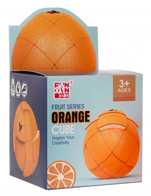Casse-tête cube orange