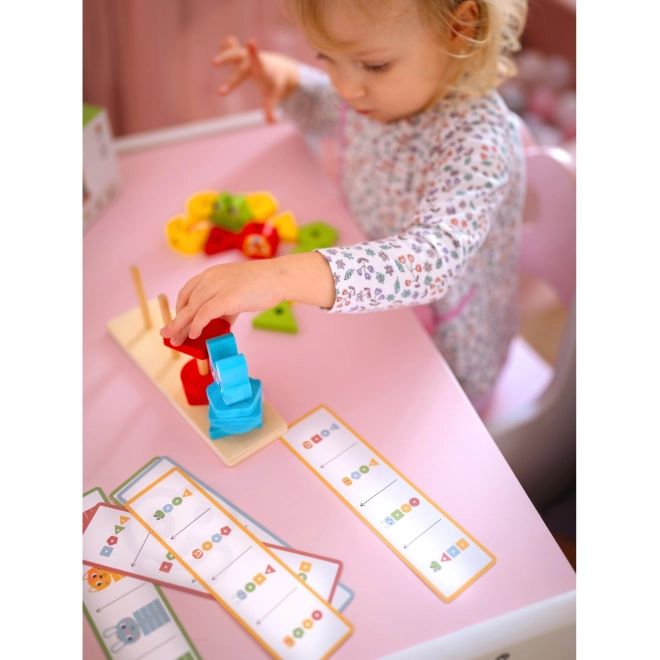 Woopie Montessori Pyramid d'animaux 27 pcs