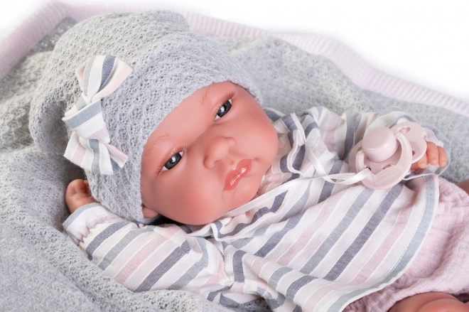 Antonio Juan 60029 TONETA - poupée réaliste bébé avec corps en vinyle intégral - 33 cm