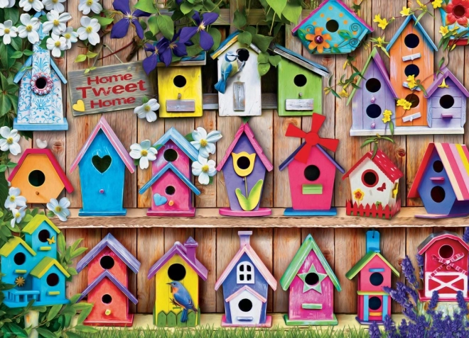 Puzzle Nichoirs à oiseaux 1000 pièces