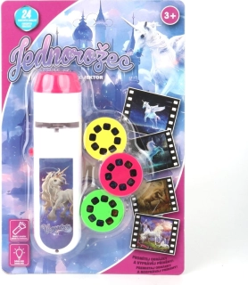 Lampe de poche et projecteur Licornes pour enfants
