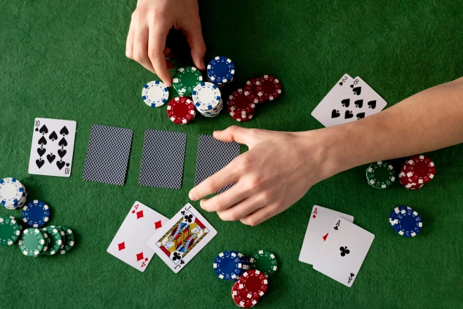 Set de Poker Blackjack 300 jetons 2 paquets de cartes Tapis de jeu Mallette de transport verrouillable