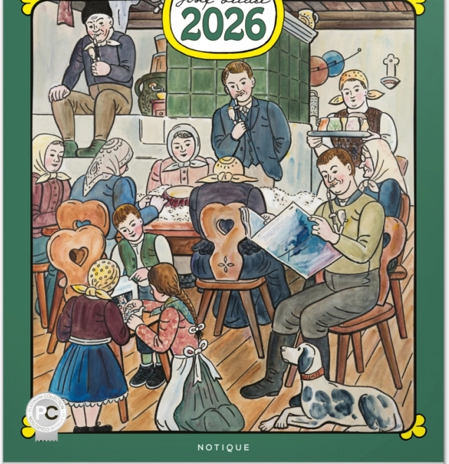 calendrier mural Josef Lada 2026