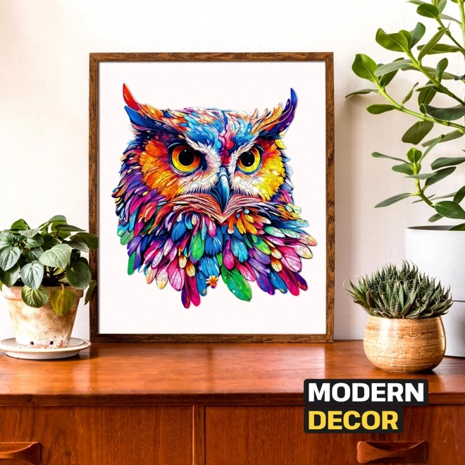 Puzzle en bois Hibou 500 pièces