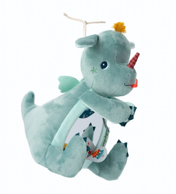 Lilliputiens – jouet textile avec miroir dragon Joe