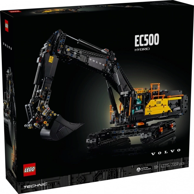 Kit de construction LEGO Technic Volvo EC500 Pelleteuse Hybride