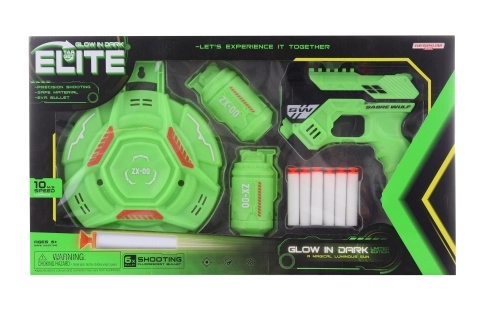 Pistolet avec cible lumineuse