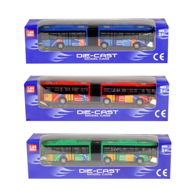 Autobus articulé en métal 3 types