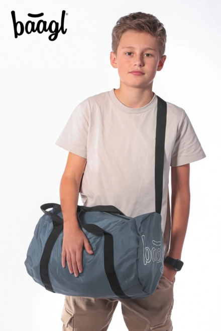 Ensemble de sacs scolaires Skate Dust Blue: sac à dos, trousse, sac de sport