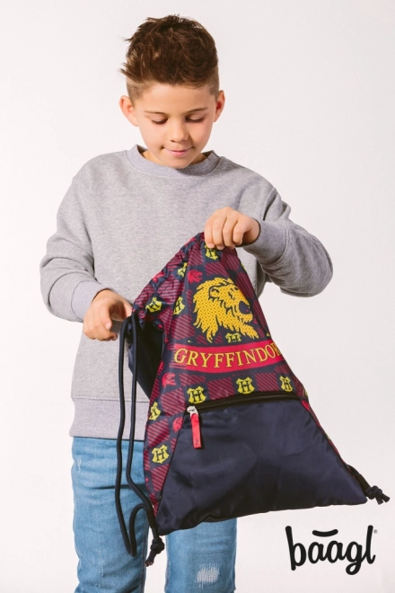 Sac avec poche Harry Potter Gryffondor