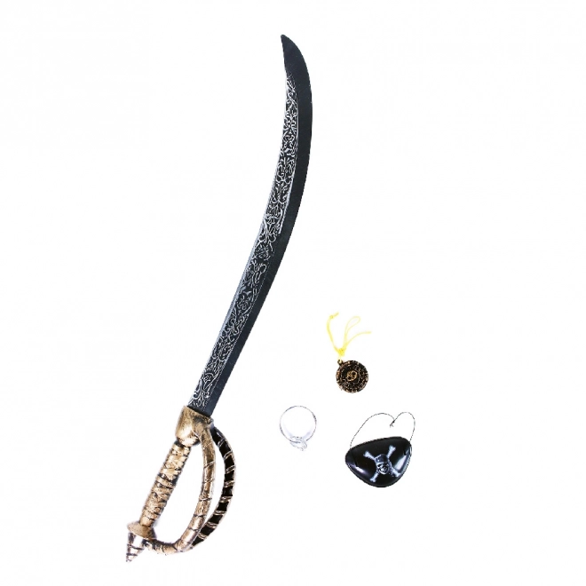 Sabre/épée de pirate avec accessoires